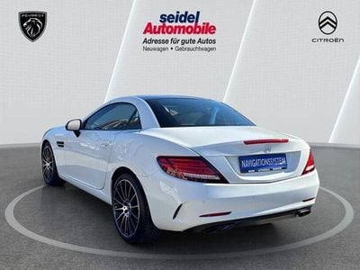 Usata Mercedes SLC200 AMG line 184 CV (135 kW) 2017 Bianco Cabrio