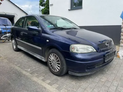 Brugt Opel Astra 69 HK (50 kW) 1999 Blå Coupe
