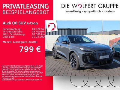 Neu Audi Q6 e-tron S-Line 284 kW (387 PS) 2025 Magnetgrau SUV