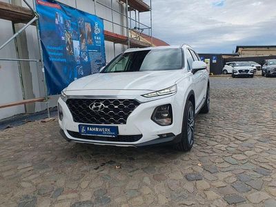 Gebraucht Hyundai Santa Fe Premium 200 PS (147 kW) 2018 Weiß SUV