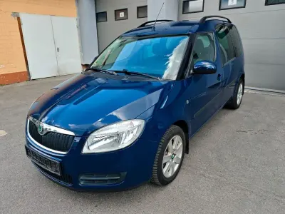 Gebraucht Skoda Roomster Plus Edition 105 PS (77 kW) 2009 Blau Van / Kleinbus
