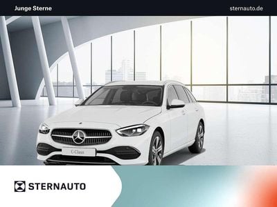Gebraucht Mercedes C220 200 PS (147 kW) 2023 Unilack polarweiß Kombi