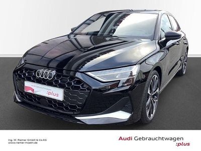 Gebraucht Audi A3 Advanced Plus 150 PS (110 kW) 2024 Schwarz Limousine