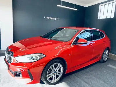 Usata BMW 118 M Sport 136 CV (100 kW) 2021 Rosso Utilitaria