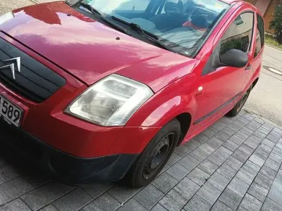 Gebraucht Citroën C2 60 PS (44 kW) 2004 Rot Kleinwagen