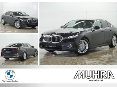 Black sapphire metallic Gebraucht 2024 BMW 520 Limousine | 49.880 € (Superpreis)