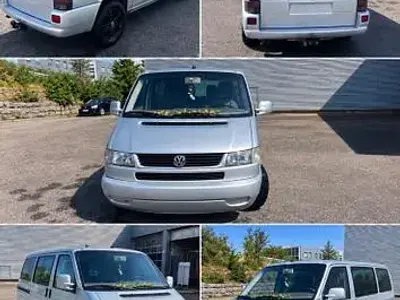 Gebraucht VW Multivan 102 PS (75 kW) 2002 Silber Van / Kleinbus