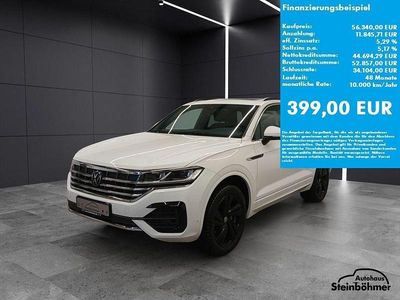 Gebraucht VW Touareg R-line 286 PS (210 kW) 2023 Pure white (weiß) SUV