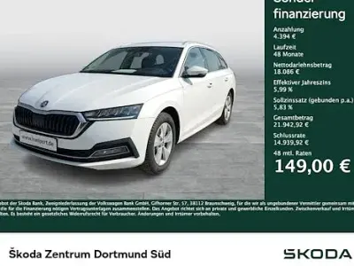 Gebraucht Skoda Octavia Style 115 PS (84 kW) 2024 Weiß Kombi