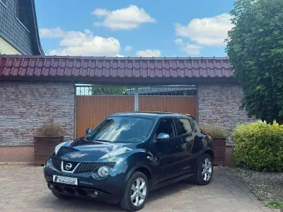 Gebraucht Nissan Juke Acenta 110 PS (80 kW) 2011 Blau SUV