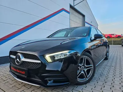 Brugt Mercedes A200 AMG 163 HK (119 kW) 2019 Sort Sedan