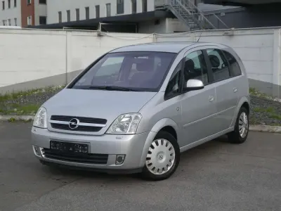 Gebraucht Opel Meriva Enjoy 125 PS (91 kW) 2004 Silber Van / Kleinbus