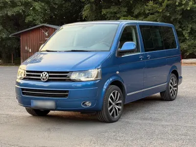 Gebraucht VW Multivan Highline 179 PS (131 kW) 2014 Blau Van / Kleinbus