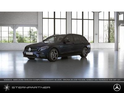 Gebraucht Mercedes C220 AMG 194 PS (142 kW) 2020 Blau Limousine