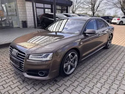 Gebraucht Audi A8 S-line plus 435 PS (319 kW) 2016 Argusbraun (metallic) Limousine