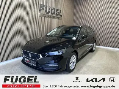 Usata Seat Leon ST Style 116 CV (85 kW) 2022 Nero Station wagon