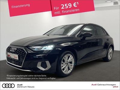 Gebraucht Audi A3 Advanced 150 PS (110 kW) 2022 Schwarz Limousine
