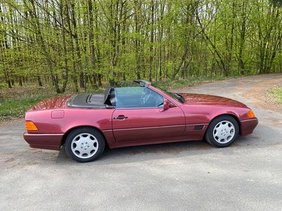 Usata Mercedes SL500 320 CV (235 kW) 1992 Rosso Cabrio