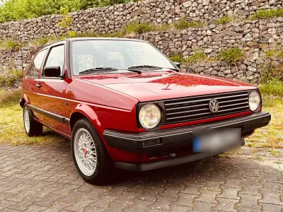 Gebraucht VW Golf II 75 PS (55 kW) 1990 Rot Kleinwagen