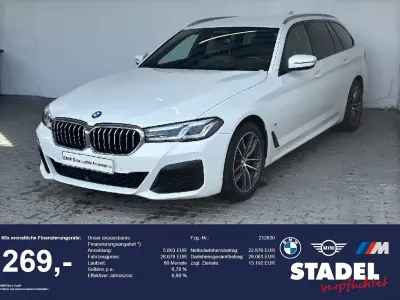 Gebraucht BMW 520 M Sport 190 PS (139 kW) 2023 Alpinweiß uni Limousine