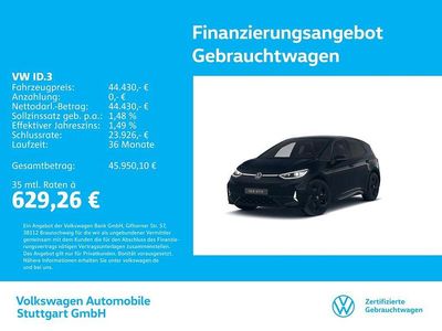 Gebraucht VW ID.3 GTX 239 kW (326 PS) 2025 Schwarz Kleinwagen