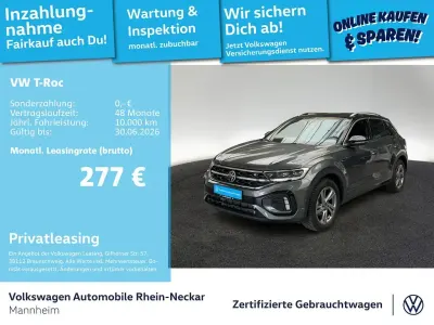 Gebraucht VW T-Roc Cabriolet R-line 150 PS (110 kW) 2025 Indiumgrau metallic SUV