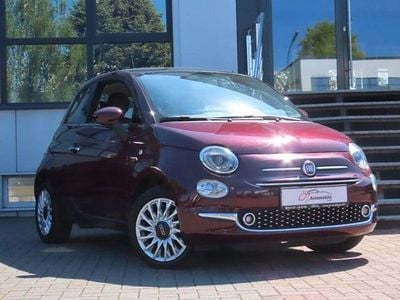 Begagnad Fiat 500 Lounge 69 HK (50 kW) 2016 Röd Halvkombi