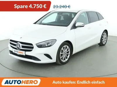 Gebraucht Mercedes B220 Progressive 190 PS (139 kW) 2019 Polarweiss Kleinwagen
