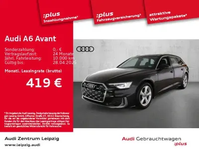 Gebraucht Audi A6 Business 204 PS (150 kW) 2024 Mythosschwarz metallic Kombi