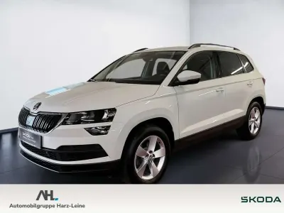 Gebraucht Skoda Karoq Ambition 150 PS (110 kW) 2022 Moonweiß perleffekt SUV