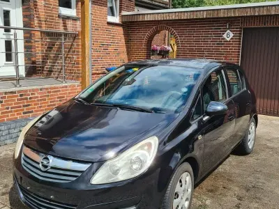 Gebraucht Opel Corsa 80 PS (58 kW) 2009 Schwarz Kleinwagen