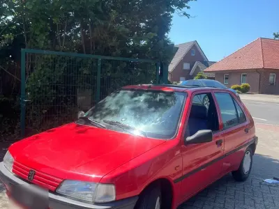 Gebraucht Peugeot 106 1995 Rot Kleinwagen