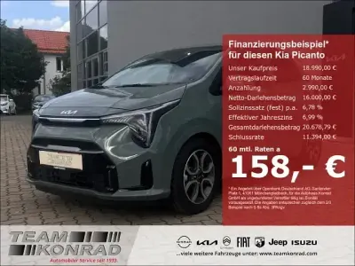 Neu Kia Picanto Spirit 68 PS (50 kW) 2025 Andere Kleinwagen