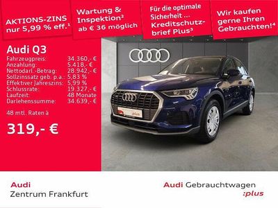 Navarrablau metallic Gebraucht 2023 Audi Q3 SUV | 34.360 € (Guter Preis)