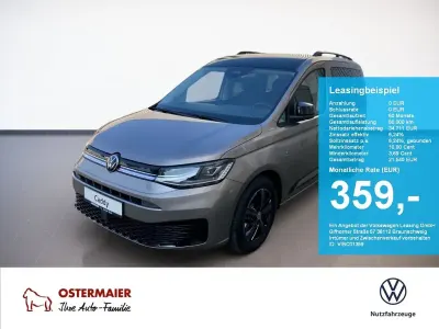 Neu VW Caddy Edition 122 PS (89 kW) 2025 Mojave beige / deep black perleffekt Van / Kleinbus