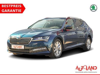 Gebraucht Skoda Superb Style 150 PS (110 kW) 2021 Blau Kombi