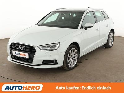 Gebraucht Audi A3 Design 184 PS (135 kW) 2019 Gletscherweiss Limousine