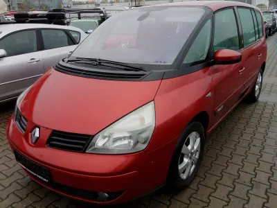 Gebraucht Renault Espace Expression 120 PS (88 kW) 2005 Rot Van / Kleinbus