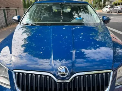 Gebraucht Skoda Octavia 2015 Blau Kombi