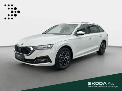 Gebraucht Skoda Octavia Style 150 PS (110 kW) 2024 Moonweiss metallic Kombi