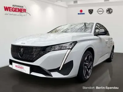 Nieuw Peugeot 308 Allure 145 PK (106 kW) 2025 Wit Sedan