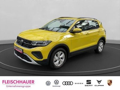 Gebraucht VW T-Cross Life 95 PS (69 kW) 2024 Gelb SUV
