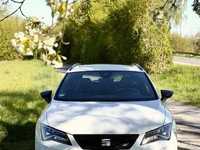 Usata Seat Leon ST CUPRA 300 CV (220 kW) 2017 Bianco Station wagon