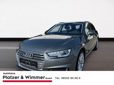 gebraucht Audi A4 Avant 45 TFSI 2.0 EU6d-T AHK-klappbar Navi digitales Cockpit Soundsystem Bi-Xenon