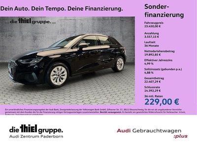 Schwarz Gebraucht 2022 Audi A3 Comfort Limousine | 23.450 € (Fairer Preis)
