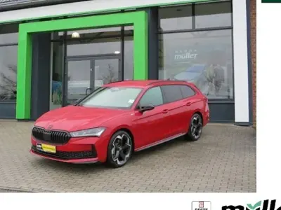 Używany Skoda Superb SportLine 204 KM (150 kW) 2025 Czerwony Kombi