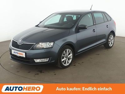 Gebraucht Skoda Rapid Joy 110 PS (80 kW) 2016 Grau Kleinwagen