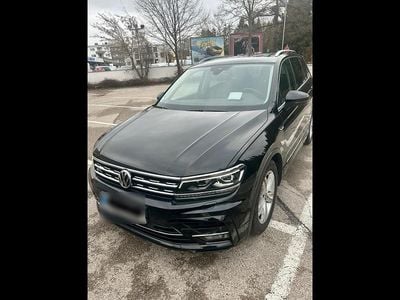 Usata VW Tiguan R 150 CV (110 kW) 2018 Nero SUV