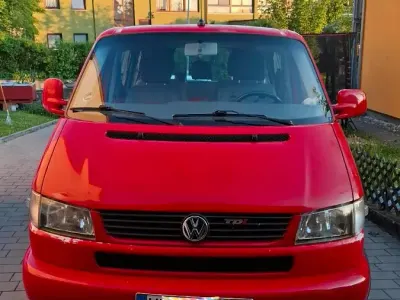 Używany VW T4 151 KM (111 kW) 2001 Czerwony Van