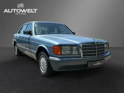 Gebraucht Mercedes 500 SE 223 PS (164 kW) 1986 Blau Limousine